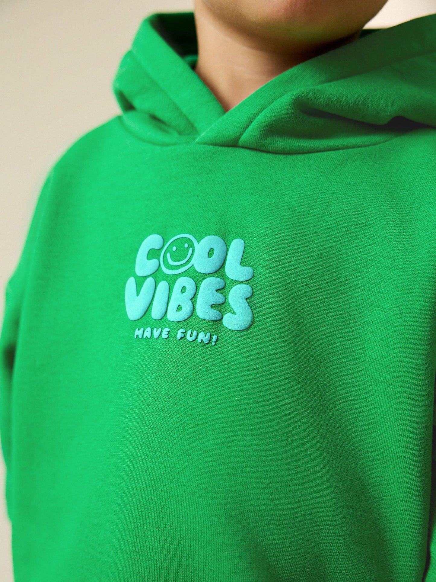 Green Cool Vibes Printed Hoodie and Joggers Set (3mths-7yrs) image 5