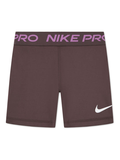 Nike Brown Little Kids Girls Pro Dri Fit Shorts image 1