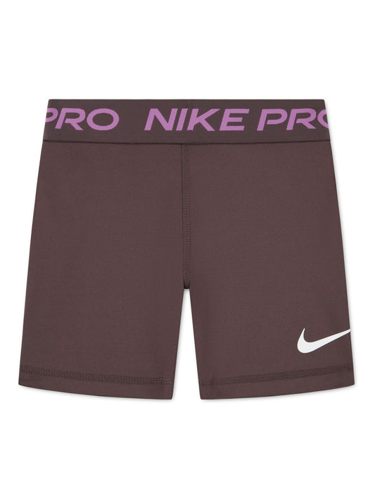Nike Brown Little Kids Girls Pro Dri Fit Shorts image 1