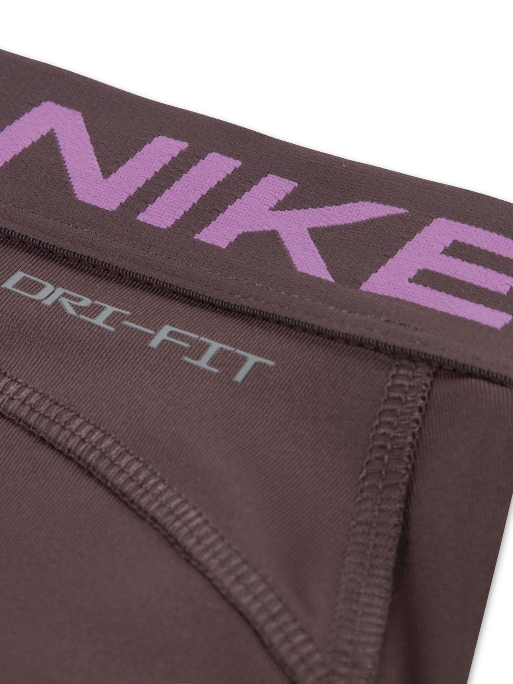 Nike Brown Little Kids Girls Pro Dri Fit Shorts image 3