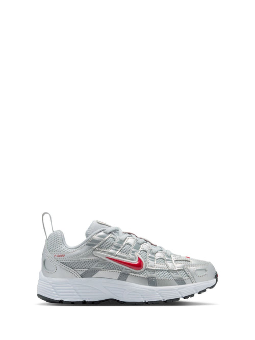 Nike Metallic Silver Junior P6000 Trainers image 1