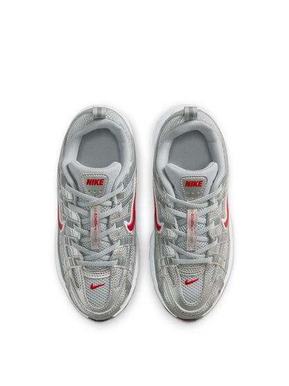 Nike Metallic Silver Junior P6000 Trainers image 10