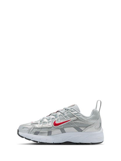 Nike Metallic Silver Junior P6000 Trainers image 5