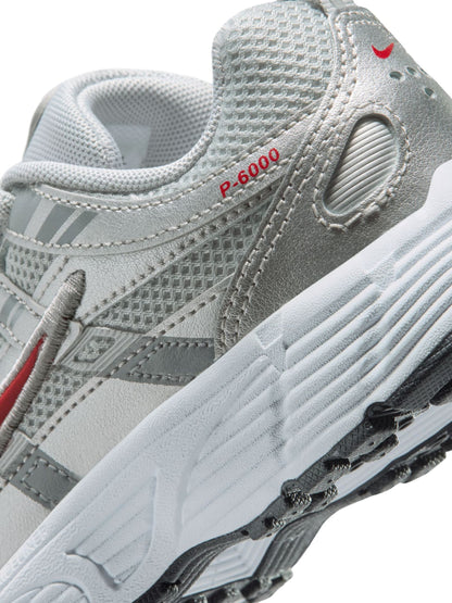 Nike Metallic Silver Junior P6000 Trainers image 9