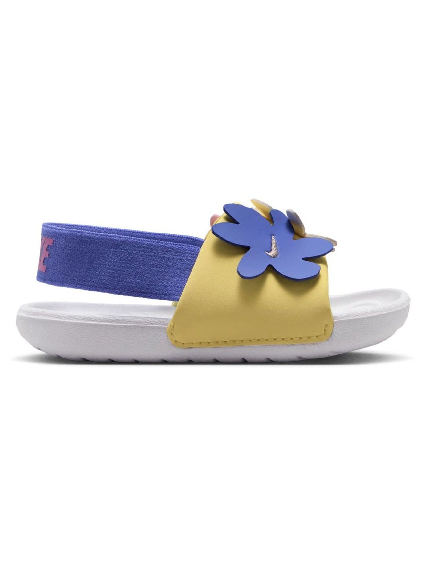 Nike White Kawa Infant Sliders image 1