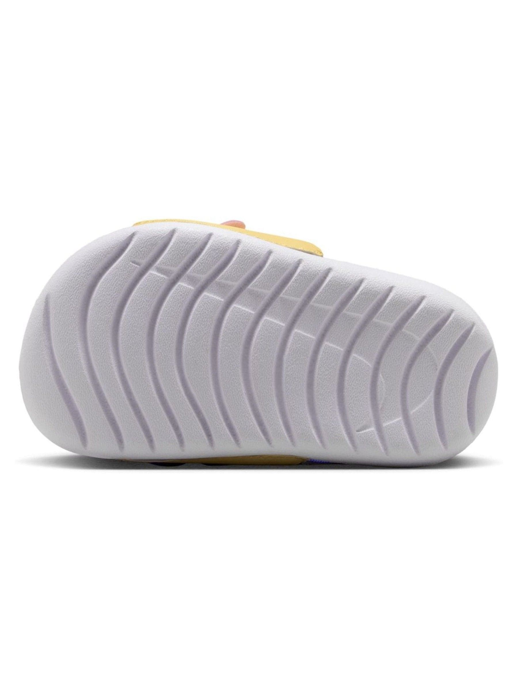 Nike White Kawa Infant Sliders image 2
