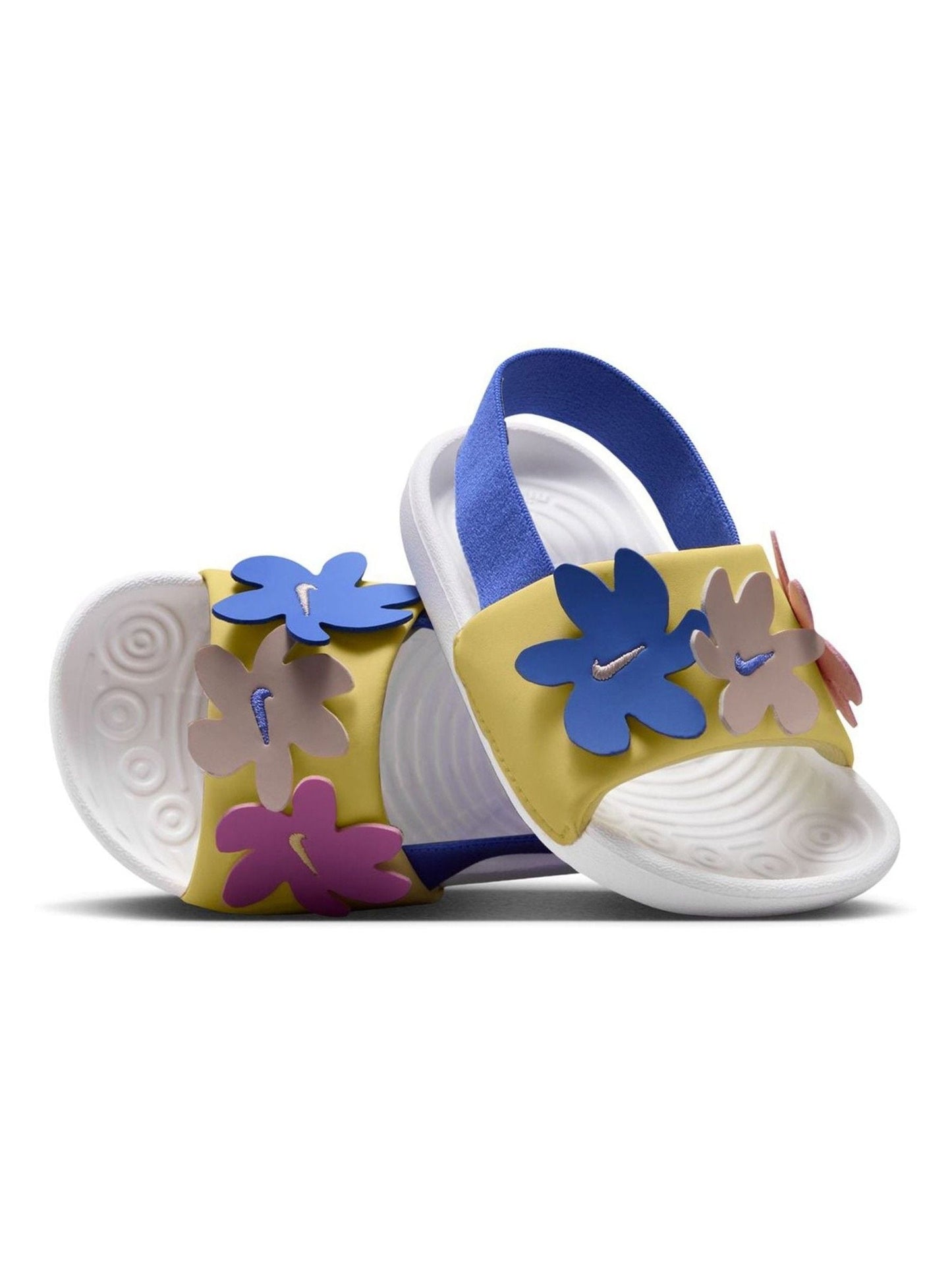 Nike White Kawa Infant Sliders image 4