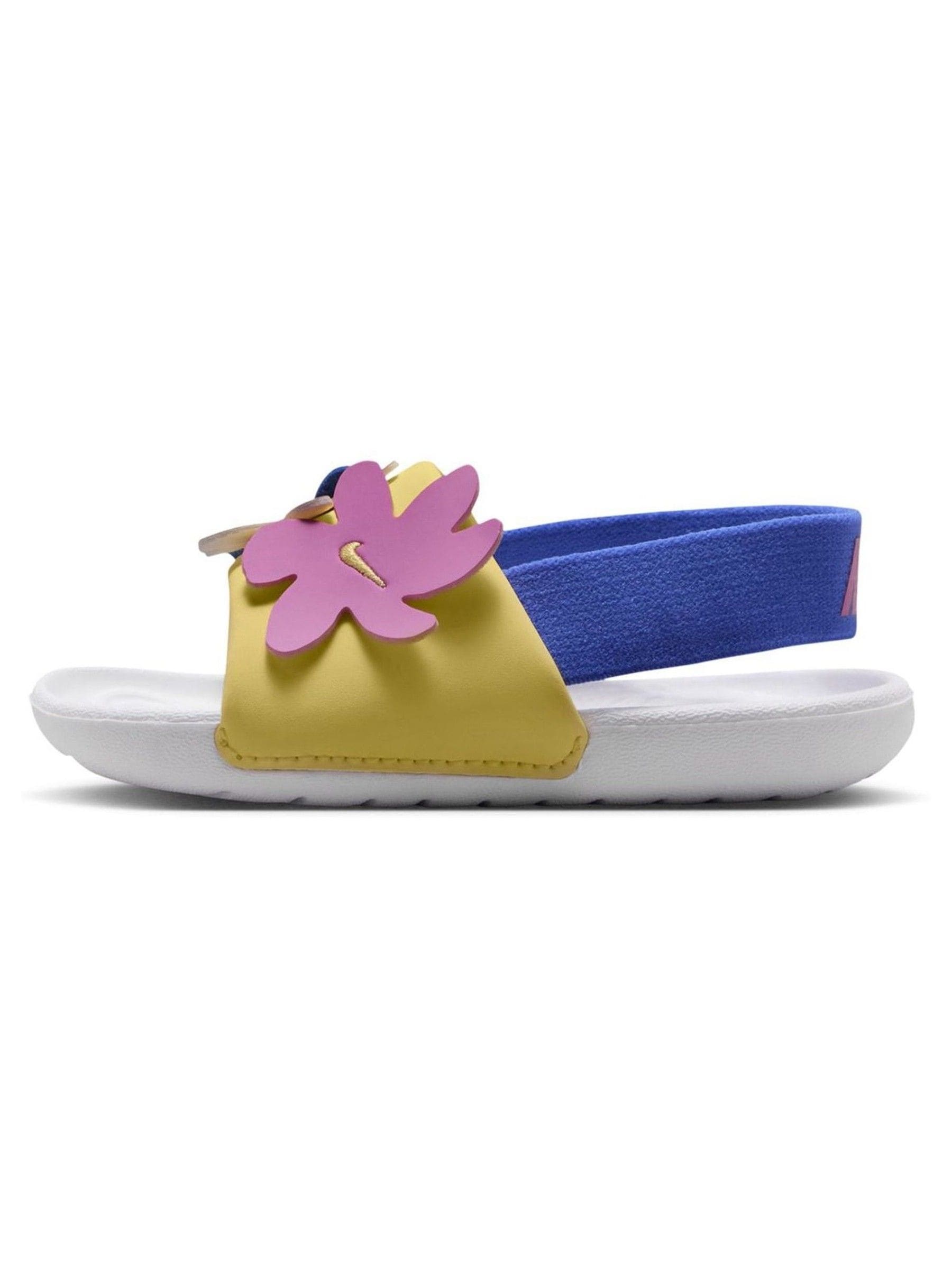 Nike White Kawa Infant Sliders image 5