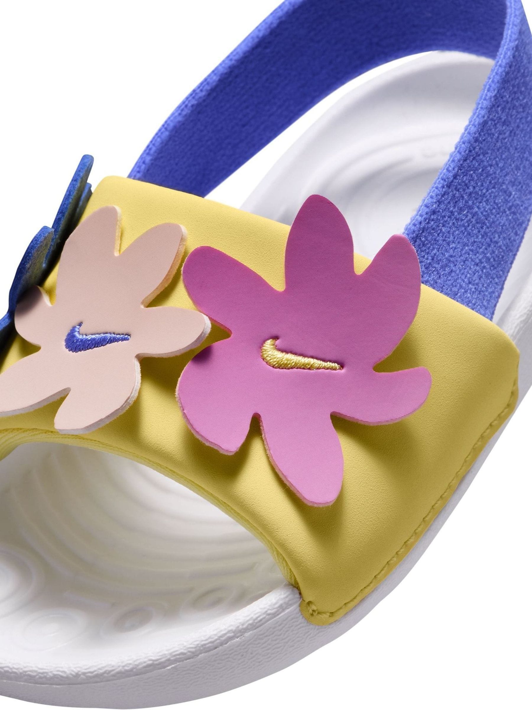 Nike White Kawa Infant Sliders image 6