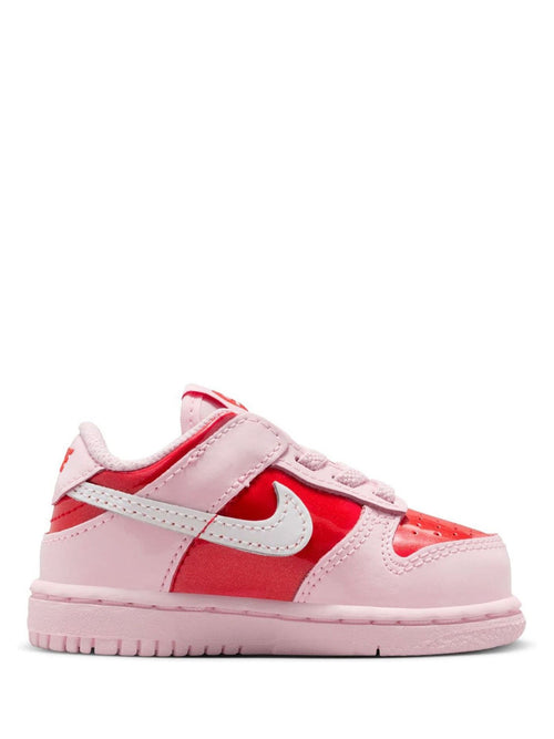 Nike Pink Red Hearts Low Infant Dunk Trainers image 1