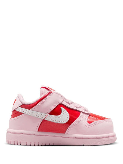 Nike Pink Red Hearts Low Infant Dunk Trainers image 1