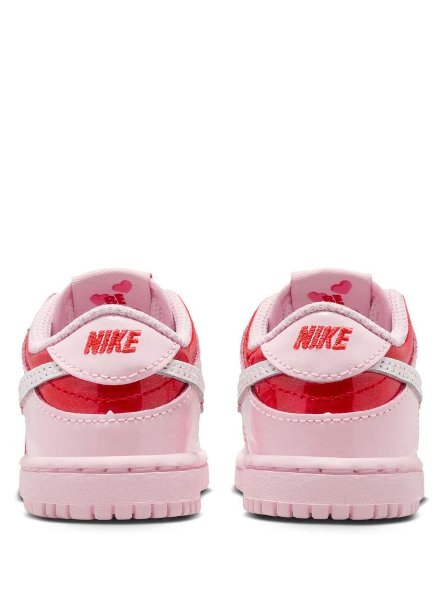 Nike Pink Red Hearts Low Infant Dunk Trainers image 4