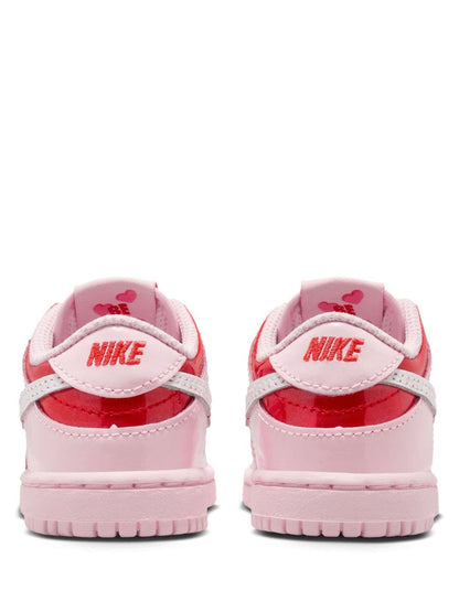 Nike Pink Red Hearts Low Infant Dunk Trainers image 4