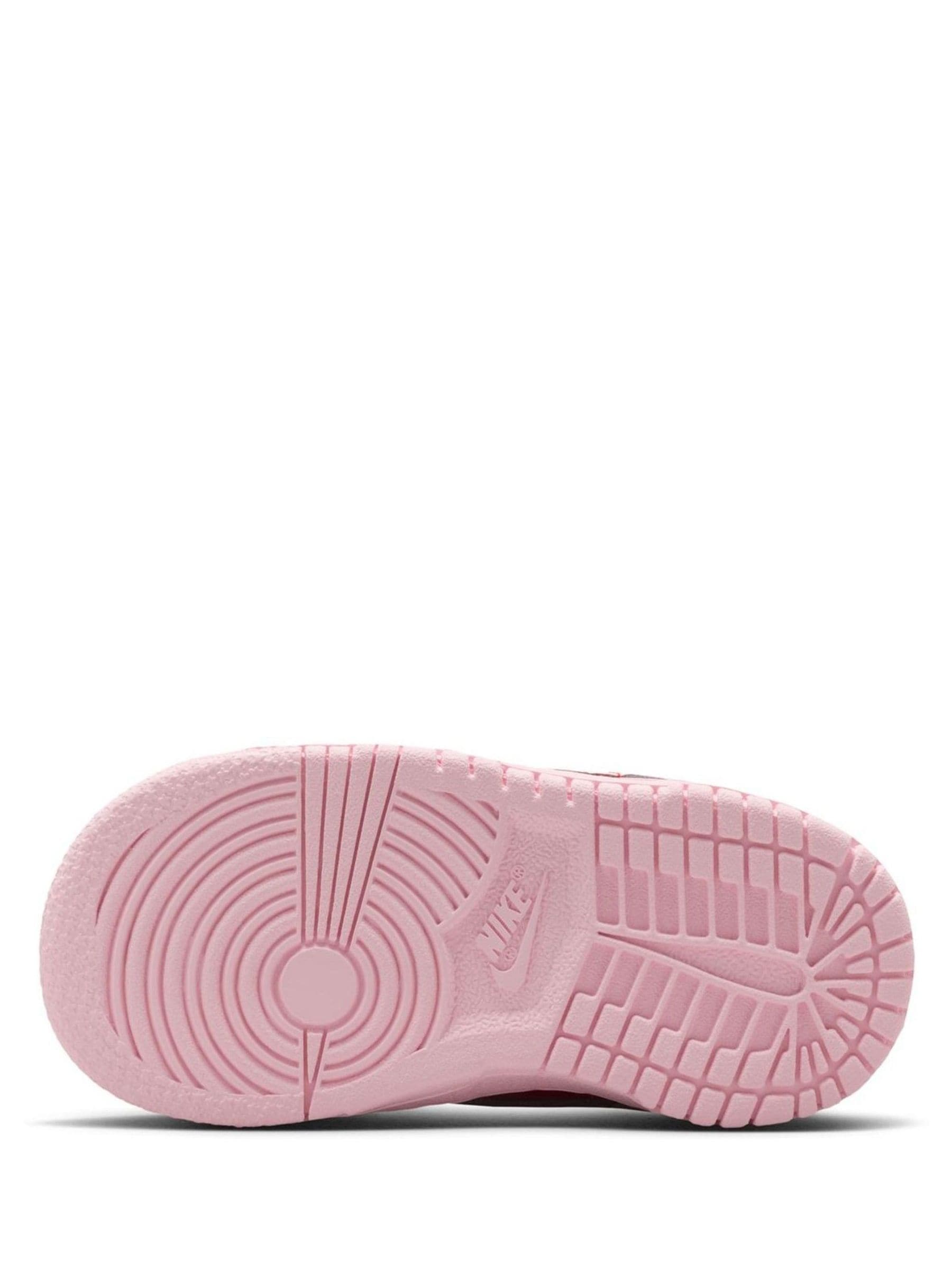 Nike Pink Red Hearts Low Infant Dunk Trainers image 6
