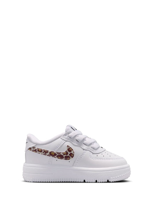 Nike Black/White Animal Infant Air Force 1 Easy On Trainers image 2