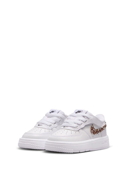 Nike Black/White Animal Infant Air Force 1 Easy On Trainers image 5