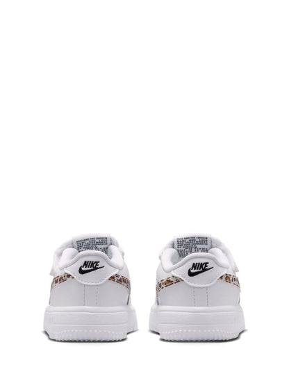 Nike Black/White Animal Infant Air Force 1 Easy On Trainers image 6