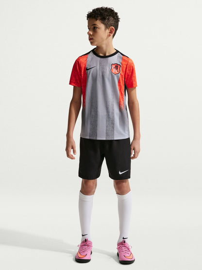 Dsiney Kidz - Nike Grey Chelsea FC 2025/26 Pre Match Football Shirt image 1