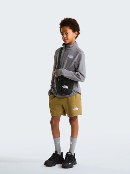 Dsiney Kidz - The North Face Grey Teen Glacier 1/4 Zip Fleece image 1