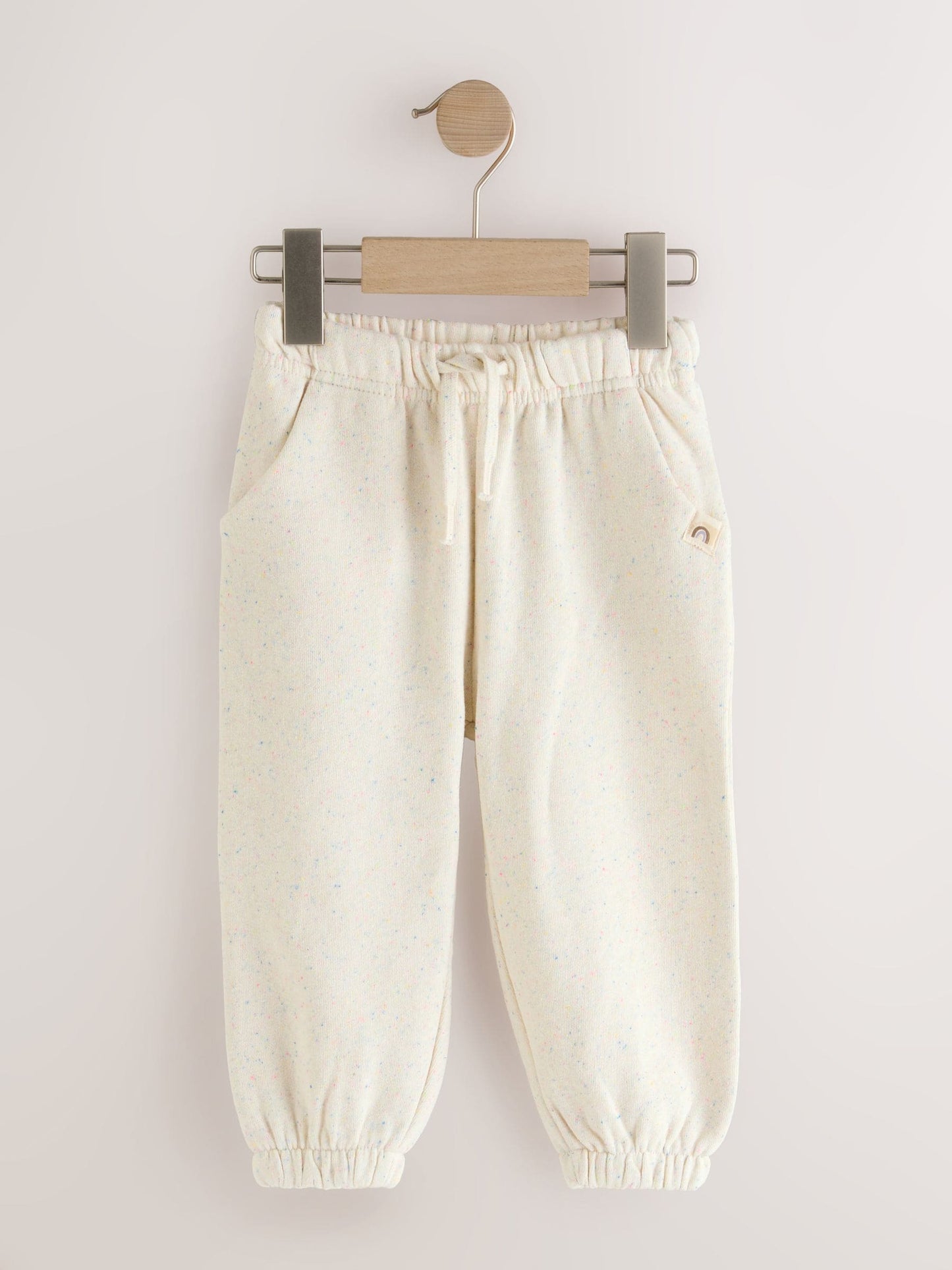 Pink/Lilac/Oatmeal 3 Pack Joggers Set (3mths-7yrs) image 4