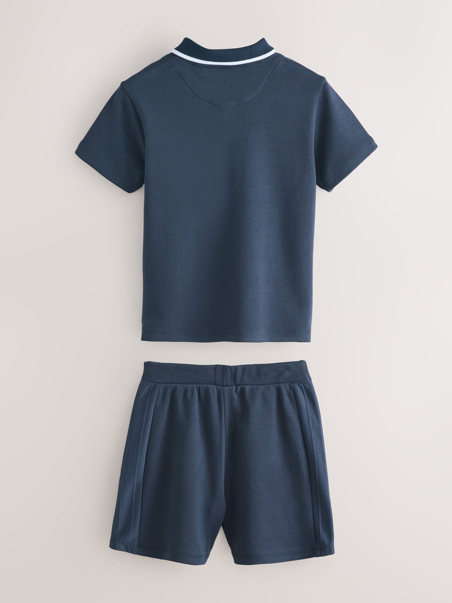 Dsiney Kidz - Baker by Ted Baker Textured Polo Shirt and Shorts Set image 7