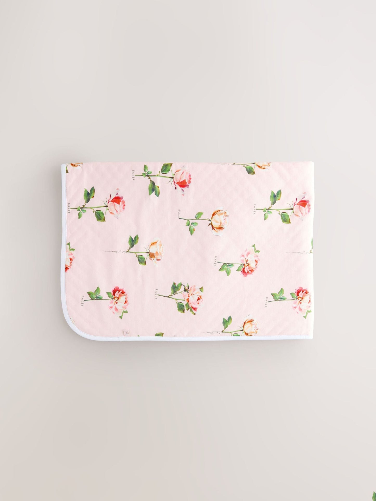Baker by Ted Baker All-Over Floral Printed Blanket image 1