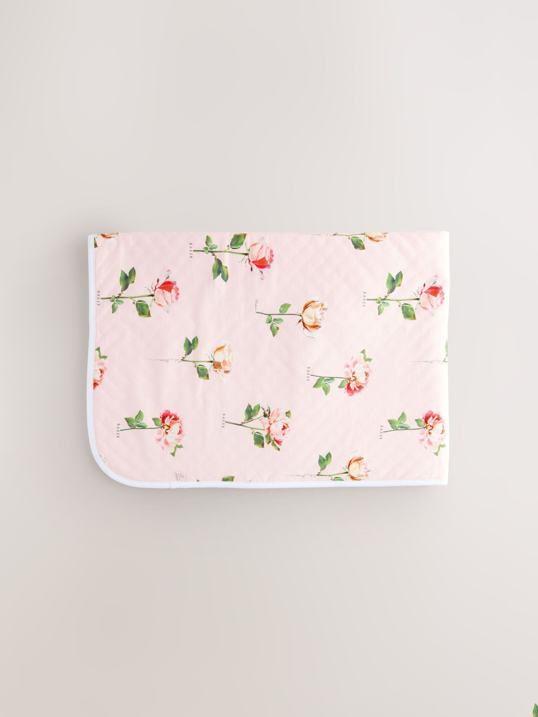 Baker by Ted Baker All-Over Floral Printed Blanket image 1
