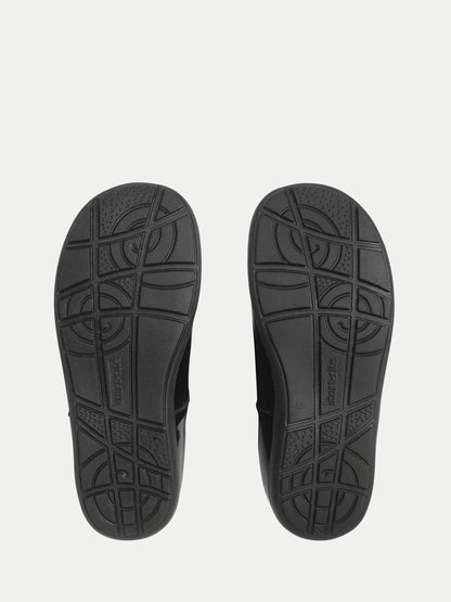 Start-Rite Black Patent Wide Fit Charlotte T-Bar Rip Tape Shiny School Shoes image 3