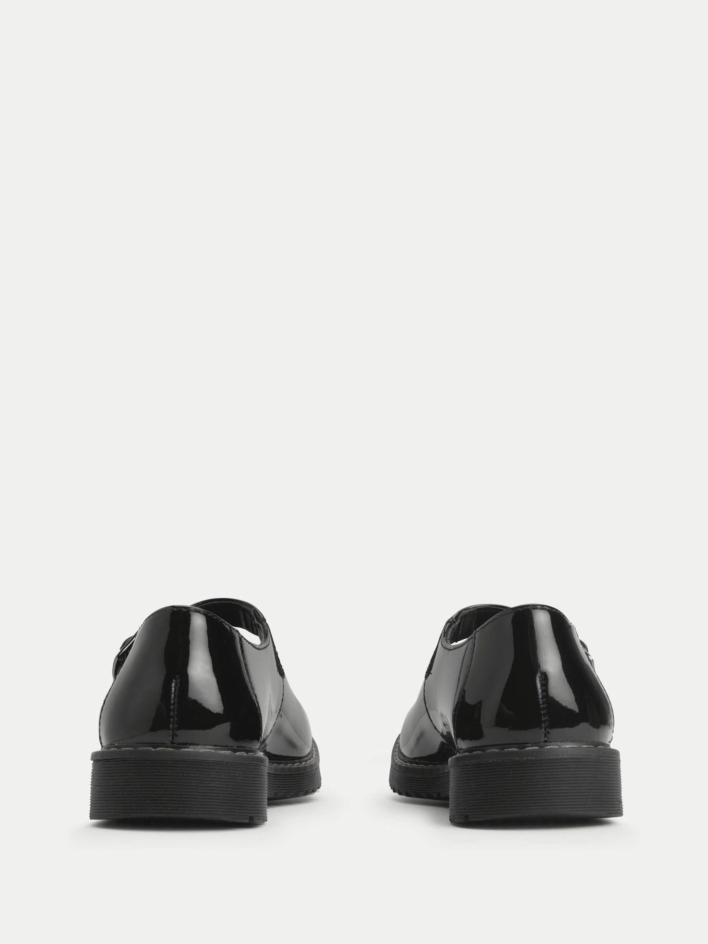 Start Rite Black Patent Standard Fit Embrace Mary Jane Buckle Chunky Stitch Down School Shoes image 3