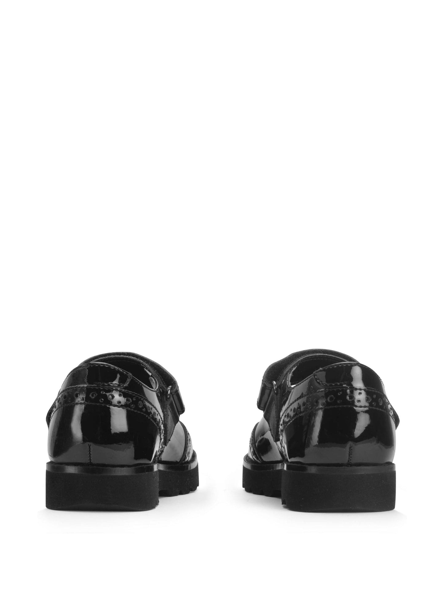 Start-Rite Black Standard Fit Cosmos Shiny Mary Jane Rip-Tape School Shoes image 4