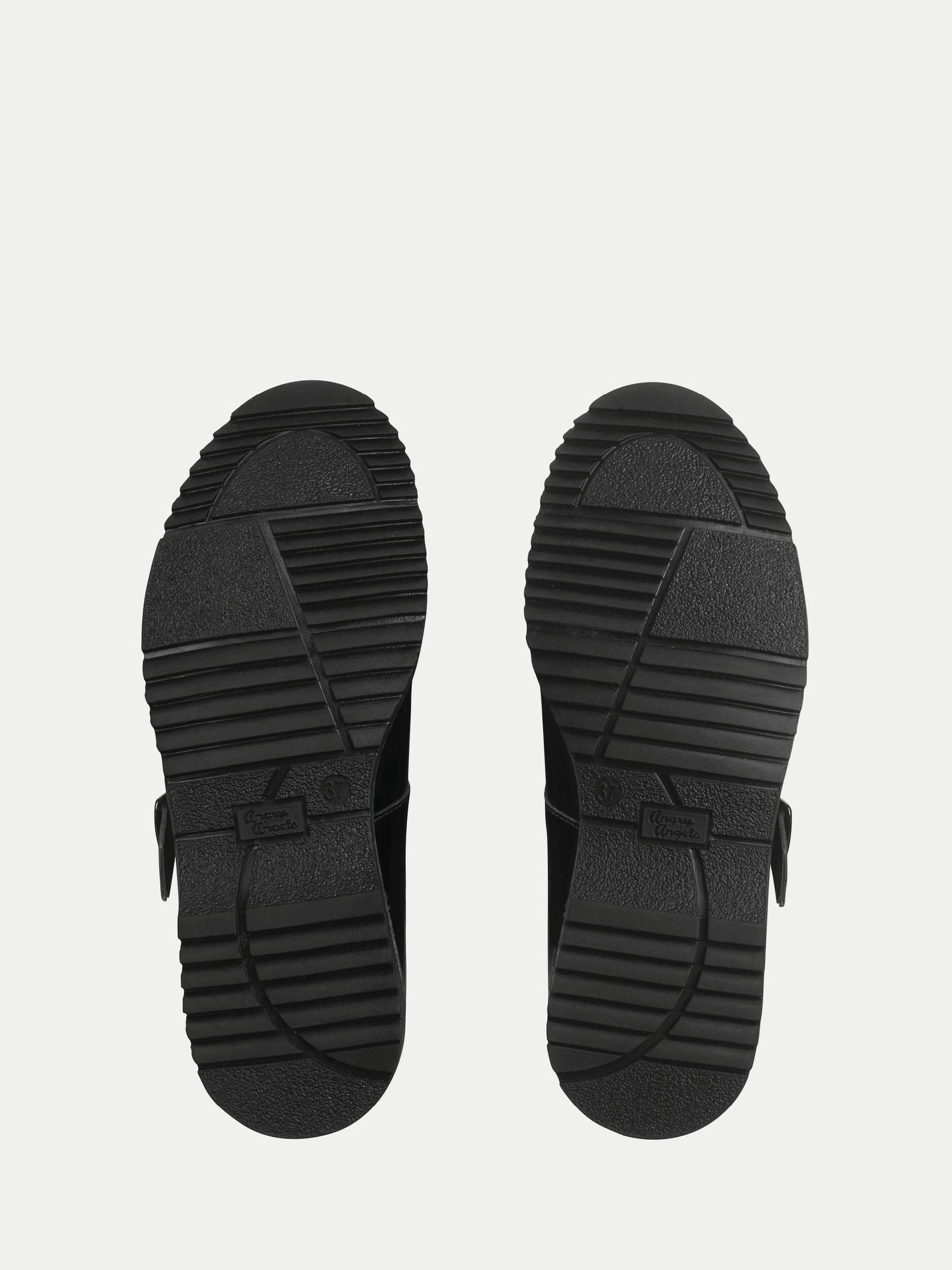 Start Rite Black Patent Wide Fit Embrace Mary Jane Buckle Chunky Stitch Down School Shoes image 5