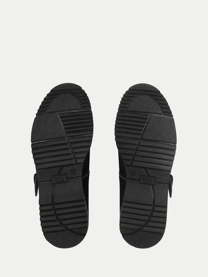 Start Rite Black Patent Wide Fit Embrace Mary Jane Buckle Chunky Stitch Down School Shoes image 5