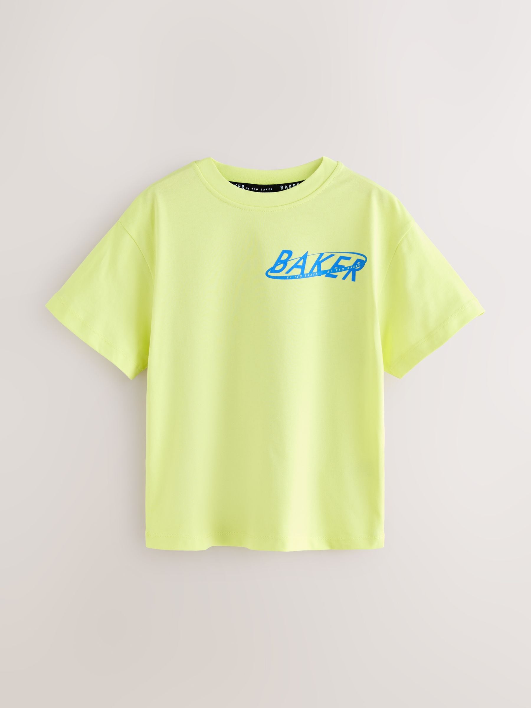 Dsiney Kidz - Baker by Ted Baker Green/White/Lime Green Baker by Ted Baker 3 Pack T-Shirts image 4