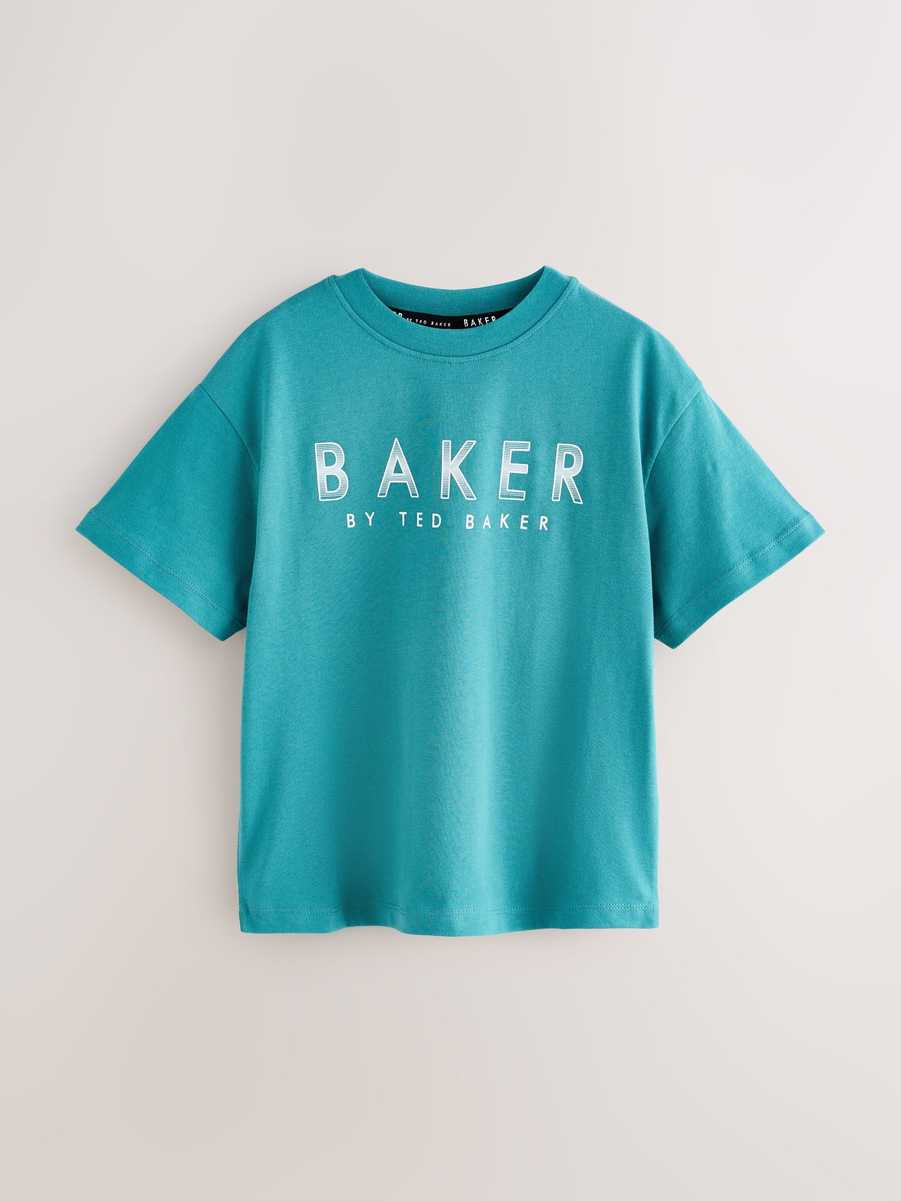 Dsiney Kidz - Baker by Ted Baker Green/White/Lime Green Baker by Ted Baker 3 Pack T-Shirts image 5