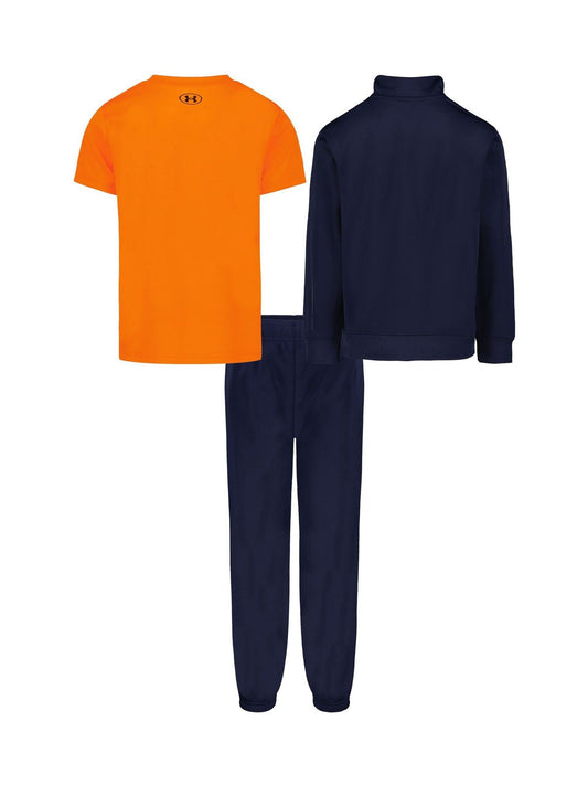 Under Armour Blue Brawler Tracksuits and T-Shirts Set 3-Piece image 1