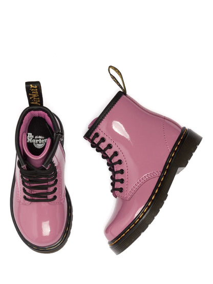 Dr. Martens Pink 1460 Pink Patent Lamper 8 Eye Boots image 4