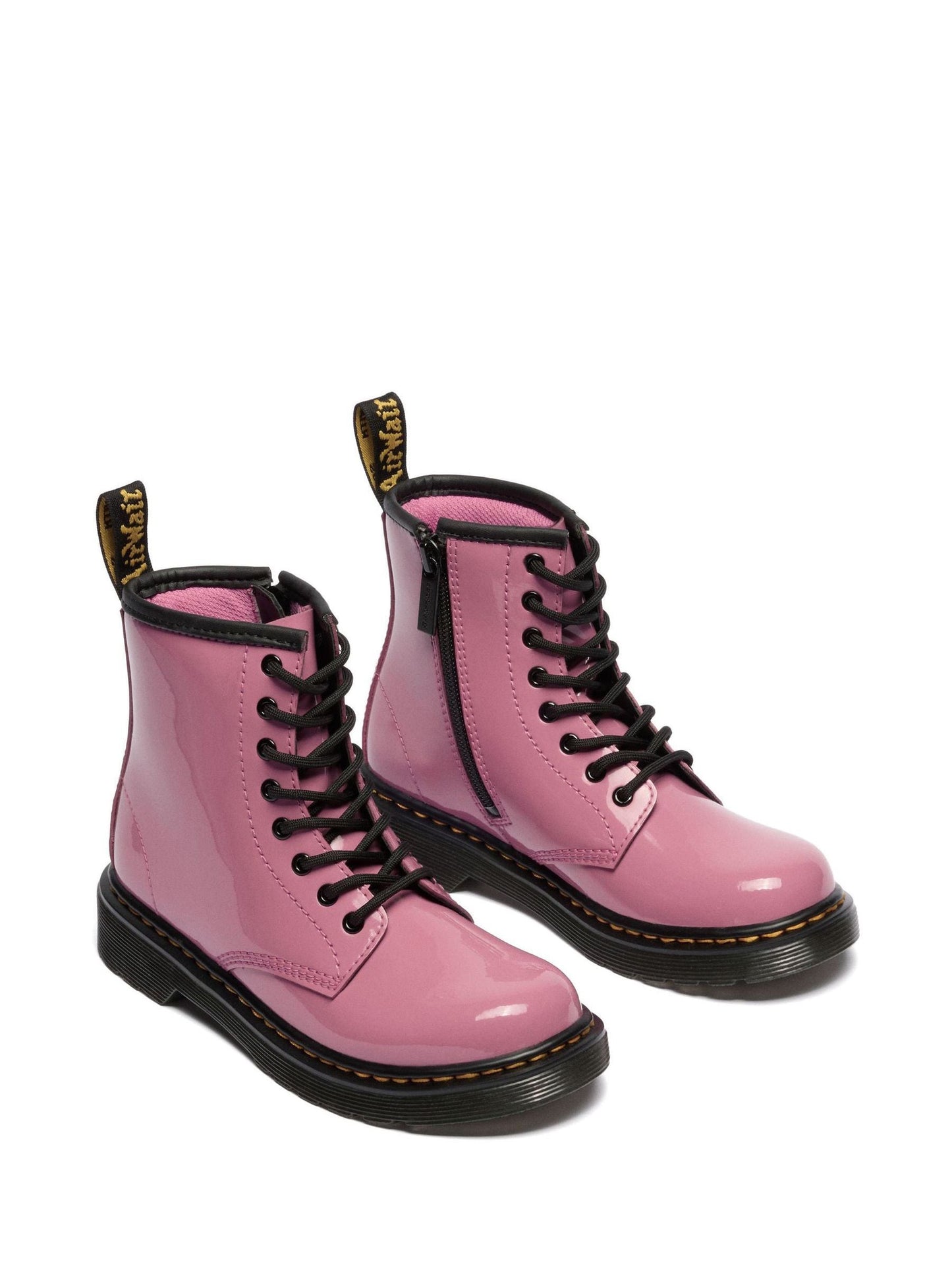 Dr. Martens Pink 1460 Patent Lamper 8 Eye Boots image 2