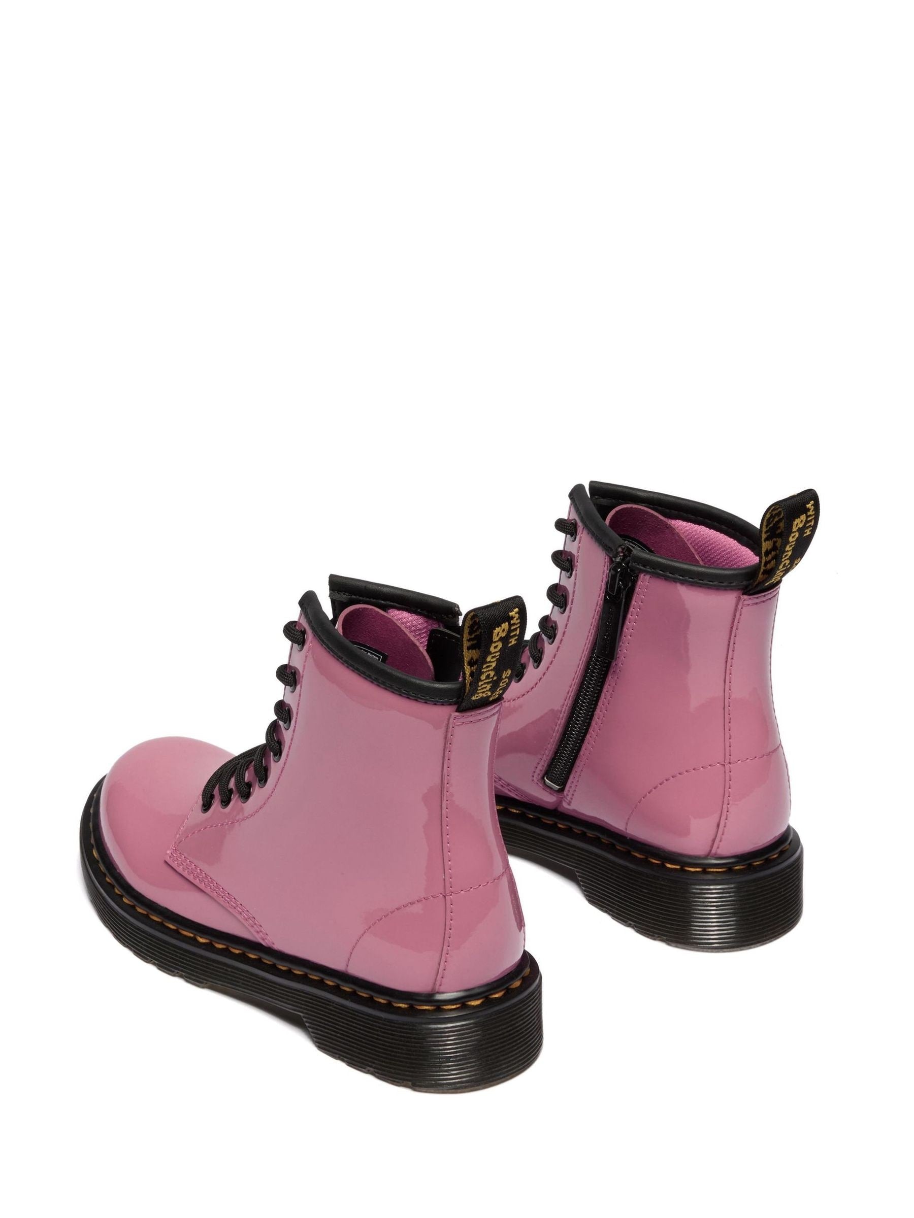 Dr. Martens Pink 1460 Patent Lamper 8 Eye Boots image 3
