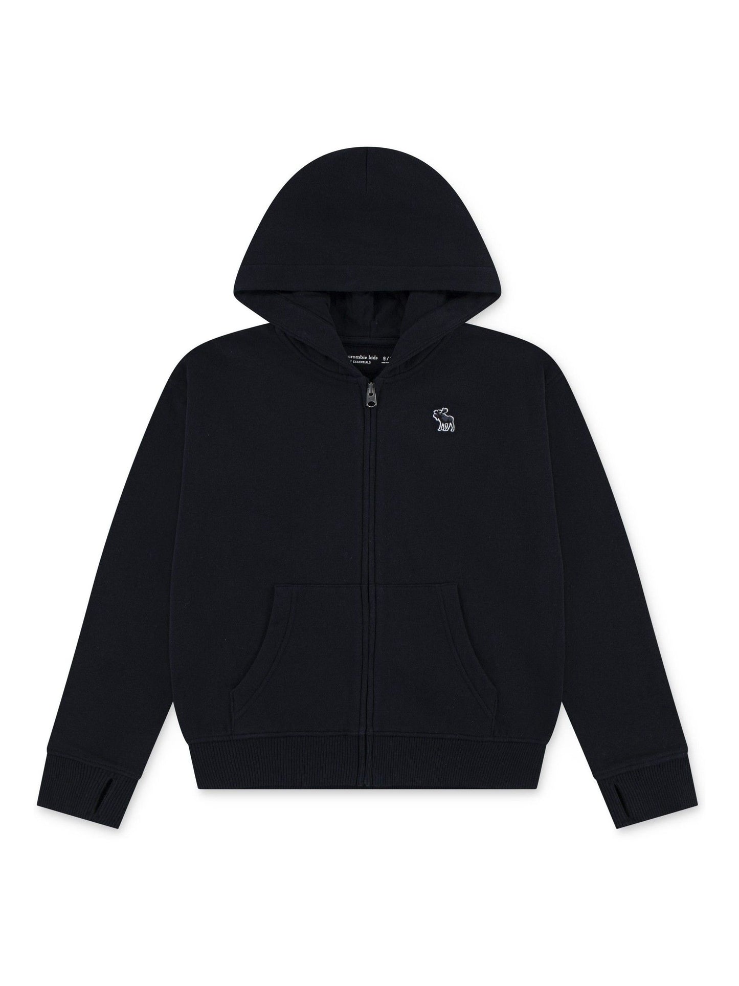 Dsiney Kidz - Abercrombie & Fitch Black Logo Zip Up Hoodie image 4