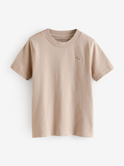Dsiney Kidz - Abercrombie & Fitch Green/Beige/Black Short Sleeve T-Shirts 3 Pack image 3