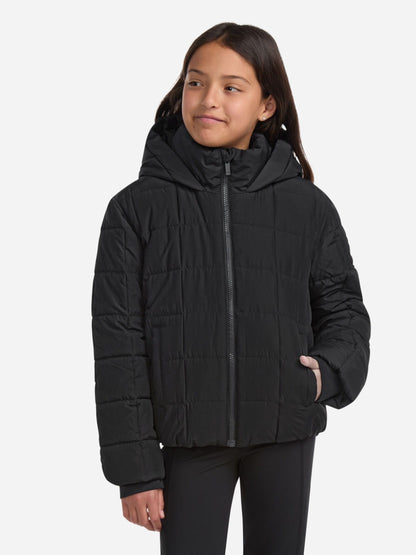 Dsiney Kidz - Abercrombie & Fitch Black Midweight Puffer Jacket image 1