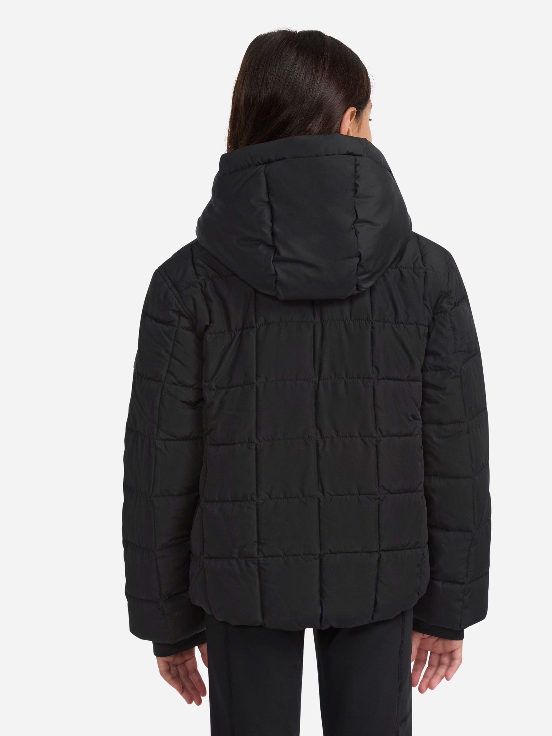 Dsiney Kidz - Abercrombie & Fitch Black Midweight Puffer Jacket image 2