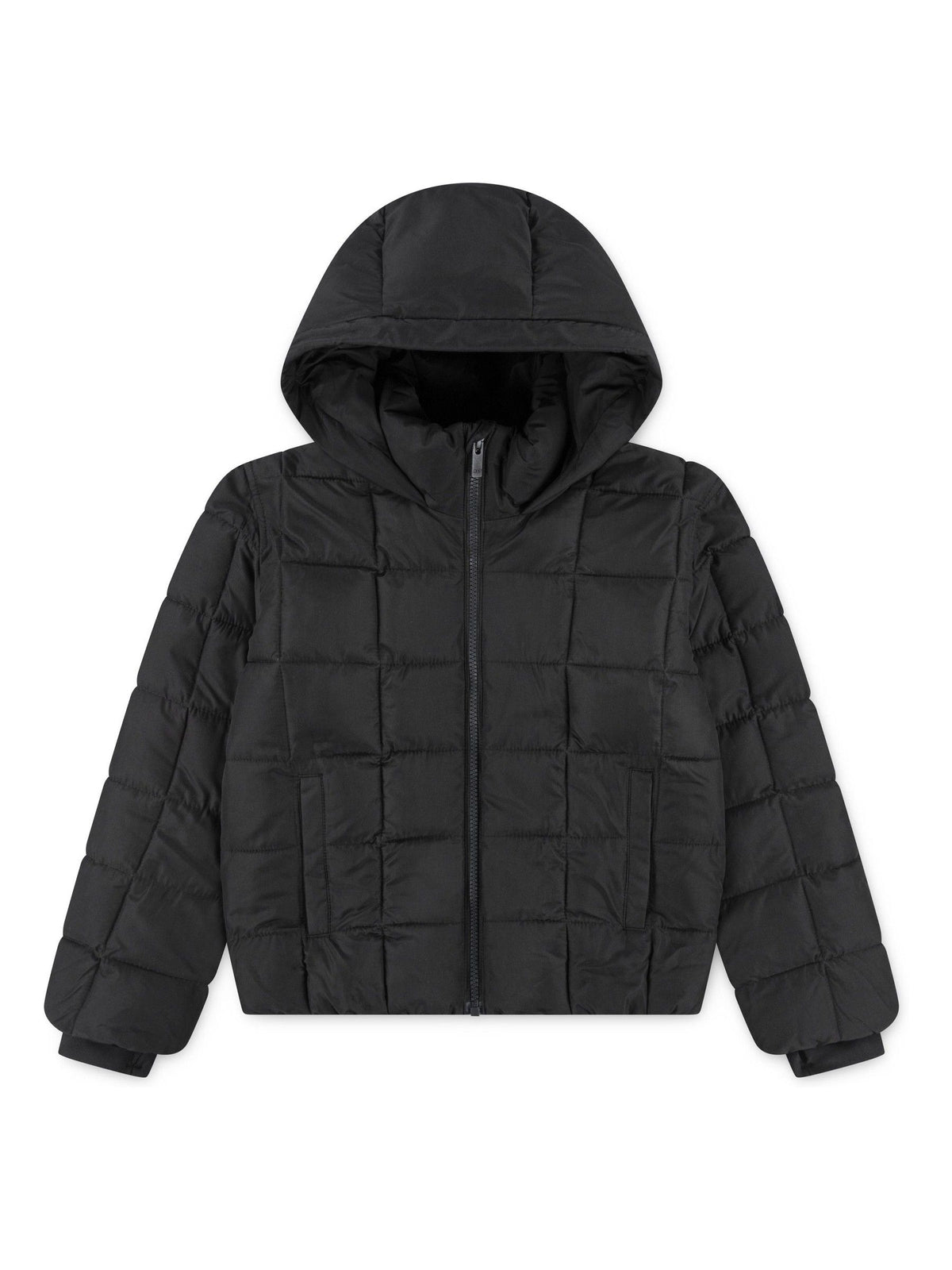 Dsiney Kidz - Abercrombie & Fitch Black Midweight Puffer Jacket image 4