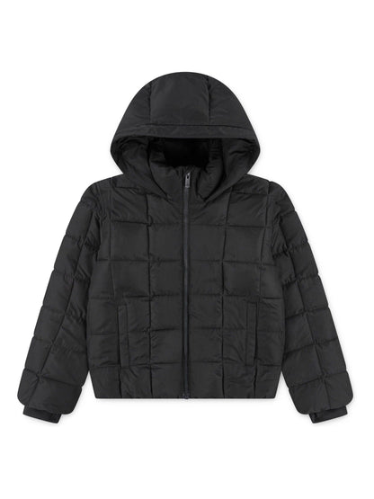 Dsiney Kidz - Abercrombie & Fitch Black Midweight Puffer Jacket image 4
