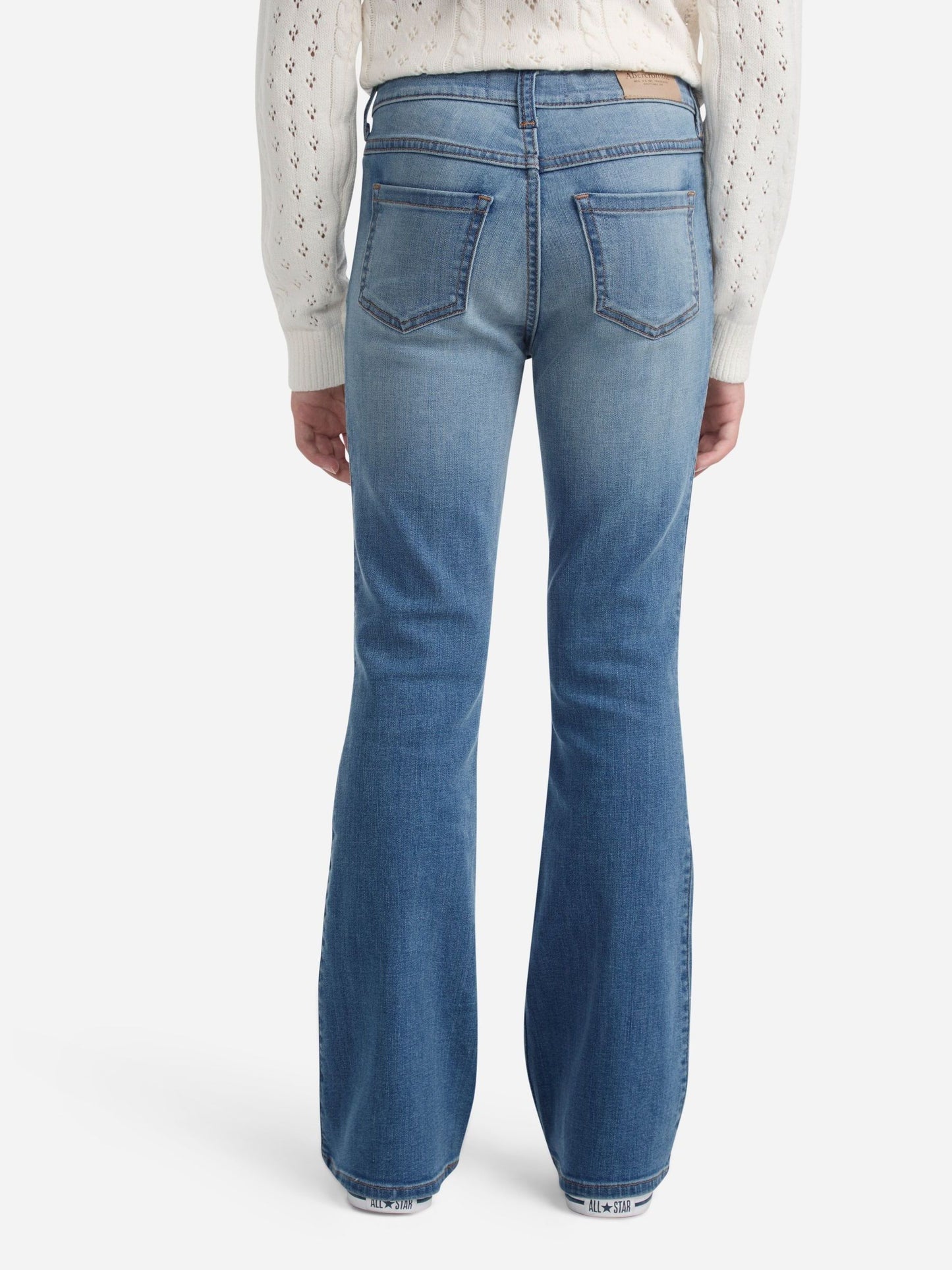 Dsiney Kidz - Abercrombie & Fitch Blue High Rise Flare Jeans image 2
