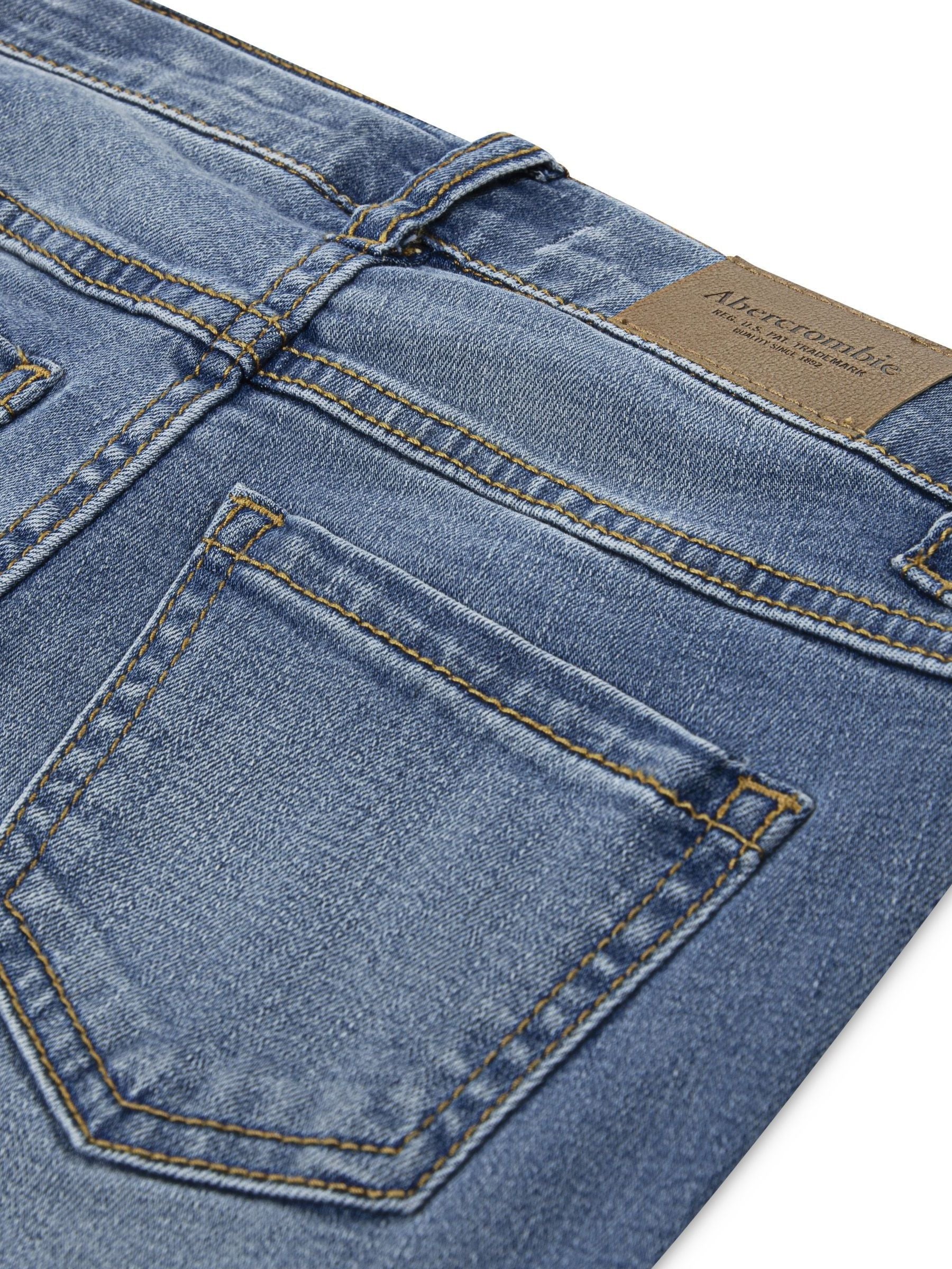 Dsiney Kidz - Abercrombie & Fitch Blue High Rise Flare Jeans image 6