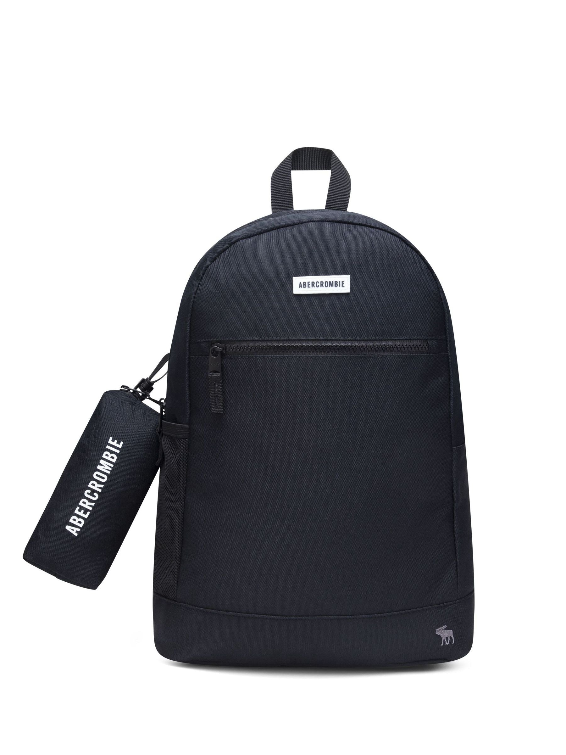 Abercrombie & Fitch Blue Backpack with Pencil Case image 1