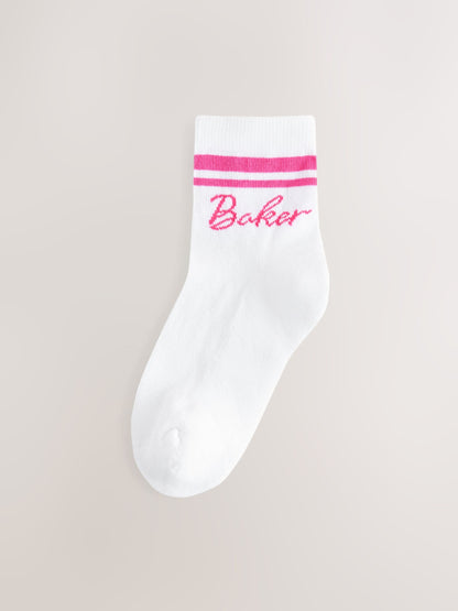 Baker by Ted Baker Sporty Cushioned Sole Socks 3 Pack image 3
