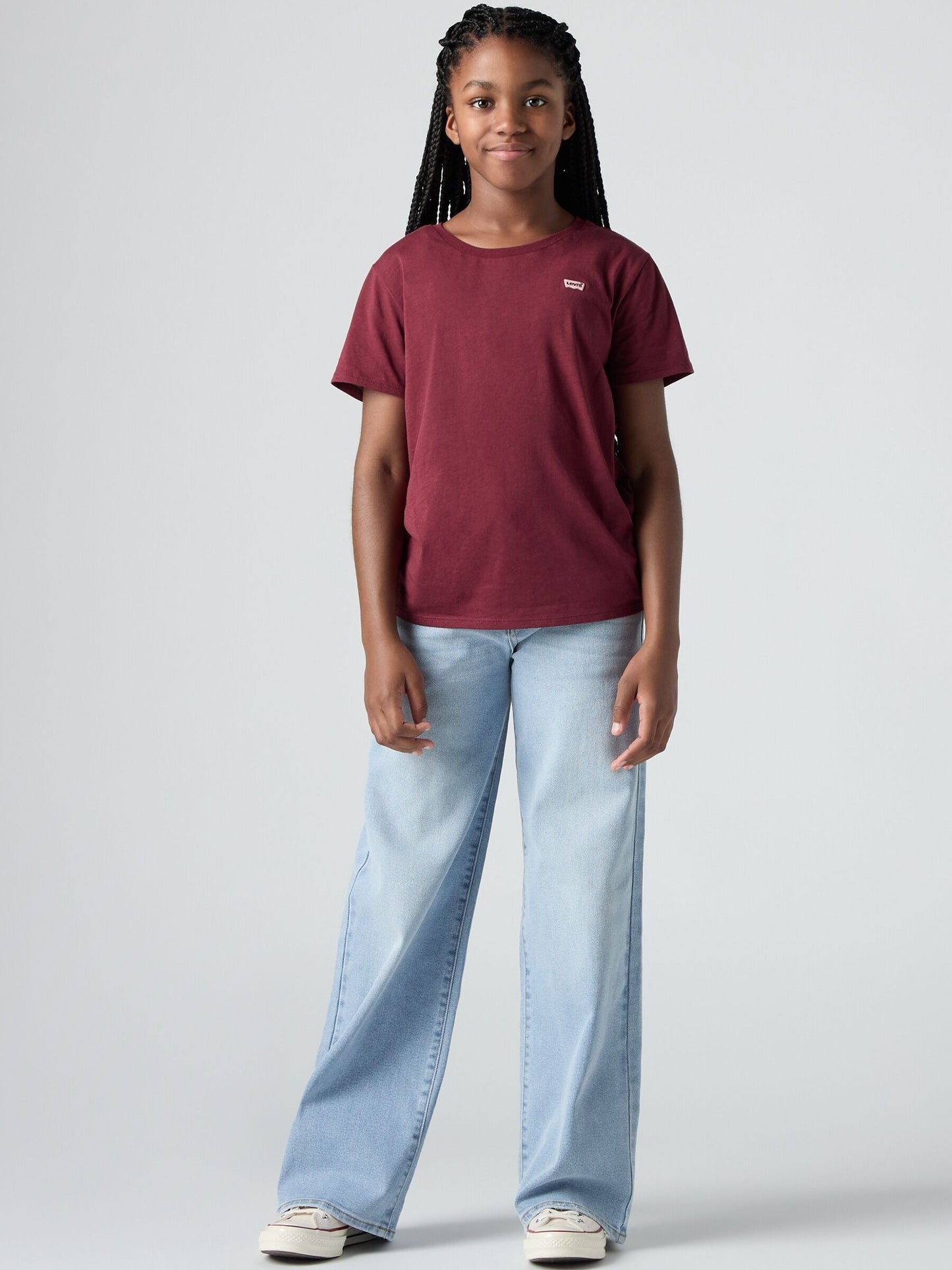 Dsiney Kidz - Levi's® Blue High Rise Baggy Wide Leg Jeans image 1