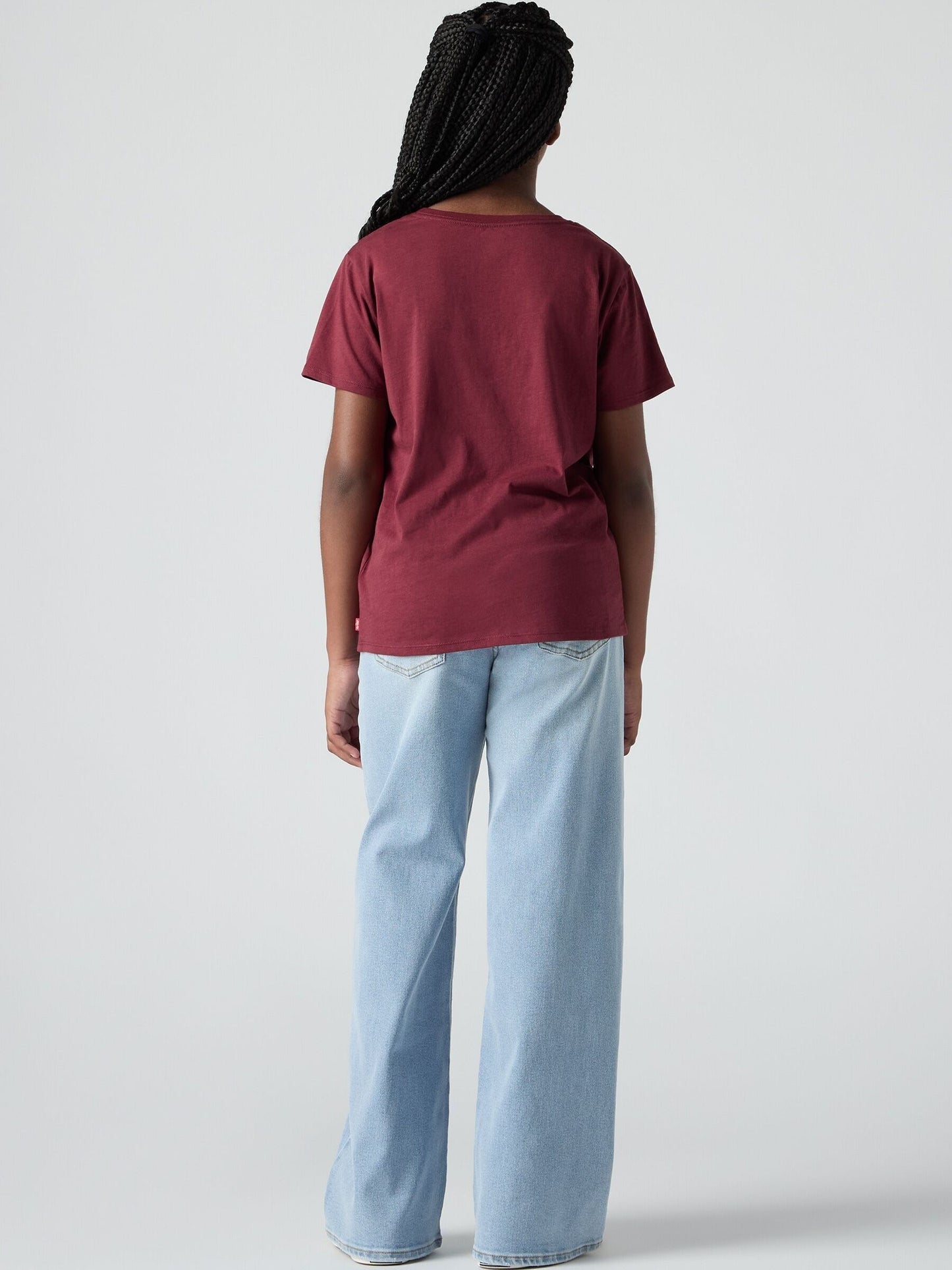 Dsiney Kidz - Levi's® Blue High Rise Baggy Wide Leg Jeans image 2